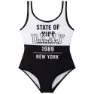 Dkny D37110 Badeanzug, Black, 6Y