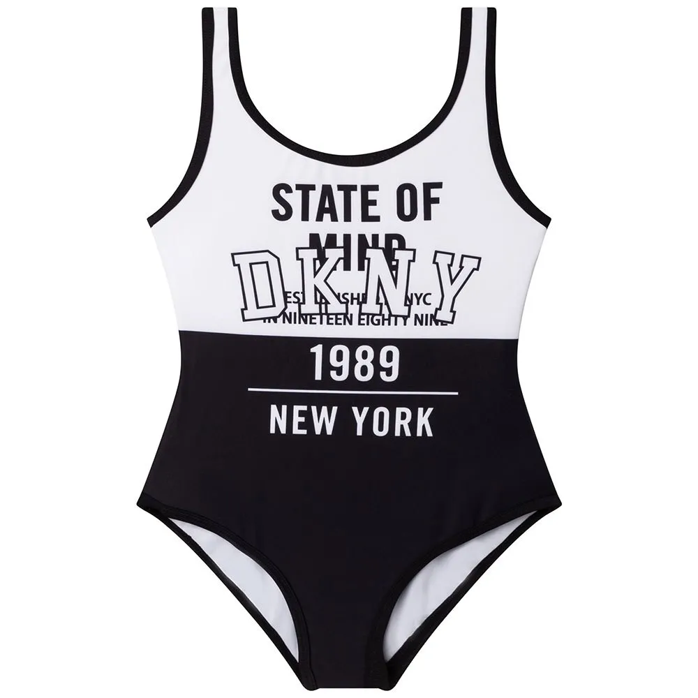 Dkny D37110 Badeanzug, Black, 6Y Dkny D37110 Badeanzug, Black, 6Y