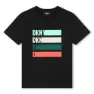 Dkny D60024 Kurzarm-t-shirt, Black, 10Y