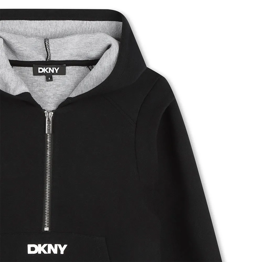 Dkny D60181 Sweatshirt, Black, 12Y Dkny D60181 Sweatshirt, Black, 12Y