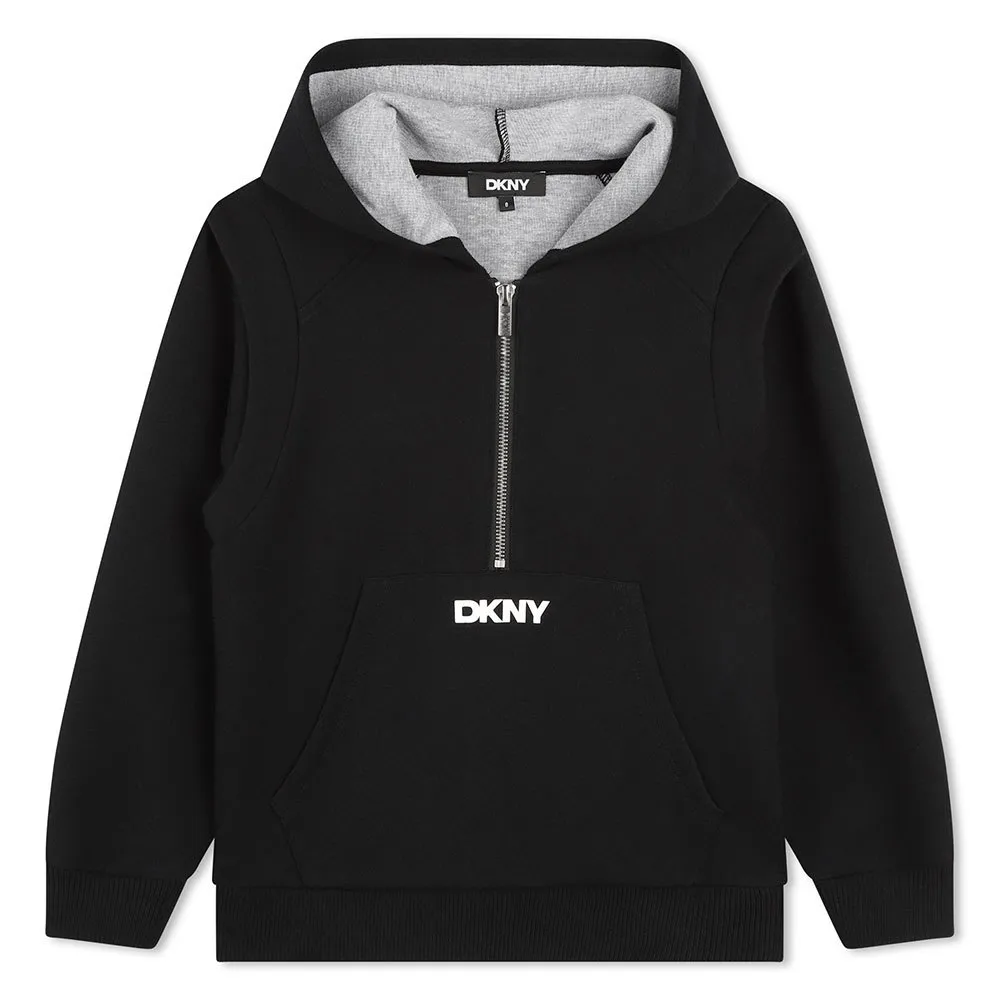 Dkny D60181 Sweatshirt, Black, 12Y Dkny D60181 Sweatshirt, Black, 12Y