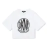Dkny D60244 Kurzarm-t-shirt, White, 16Y