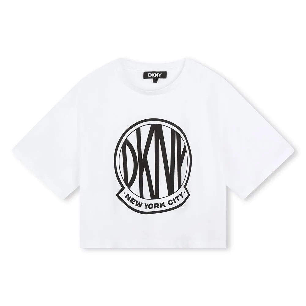 Dkny D60244 Kurzarm-t-shirt, White, 16Y Dkny D60244 Kurzarm-t-shirt, White, 16Y