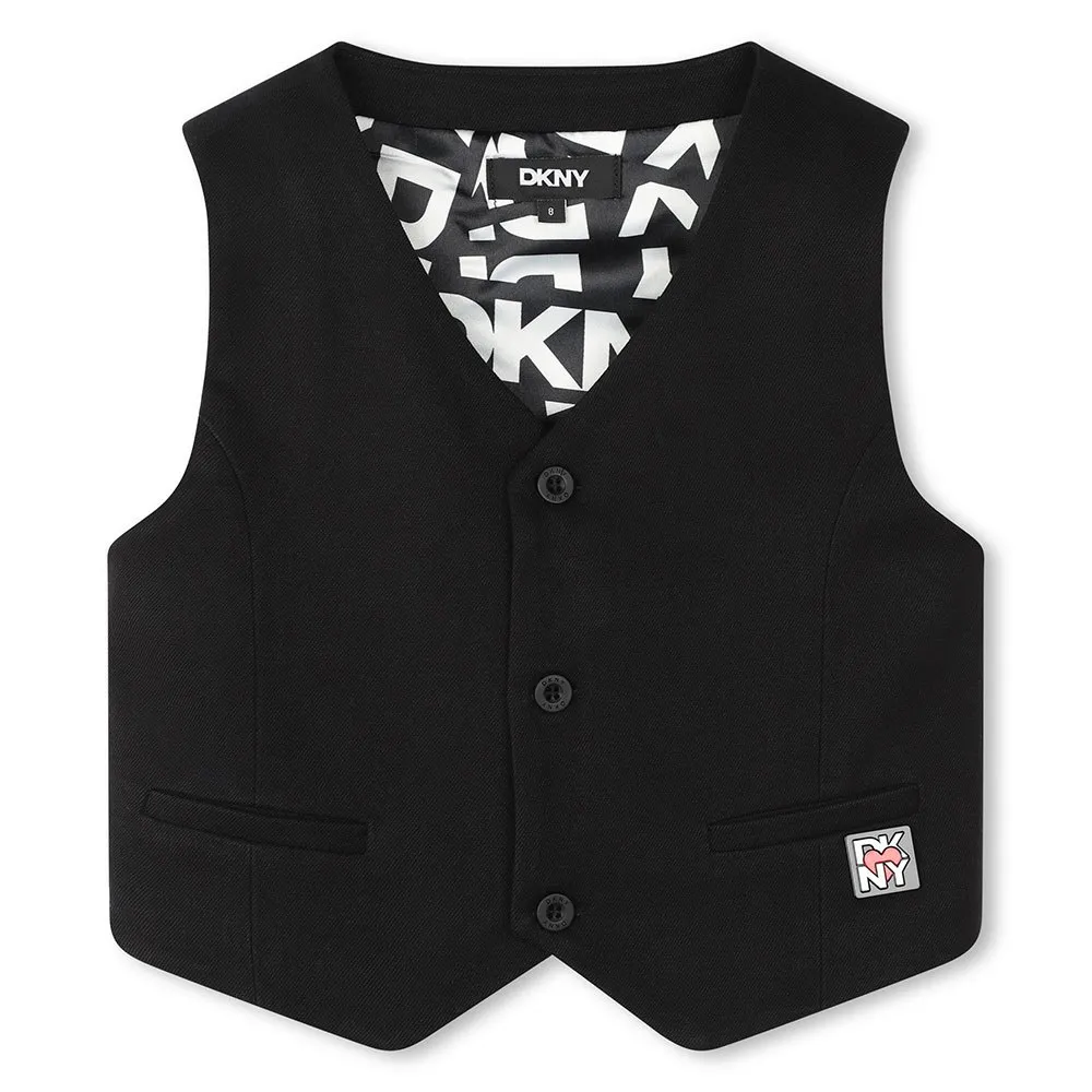 Dkny D62026 Weste, Black, 16Y Dkny D62026 Weste, Black, 16Y