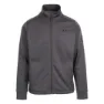 Dlx Angus Fleece Mit Durchgehendem Reißverschluss, Dark grey