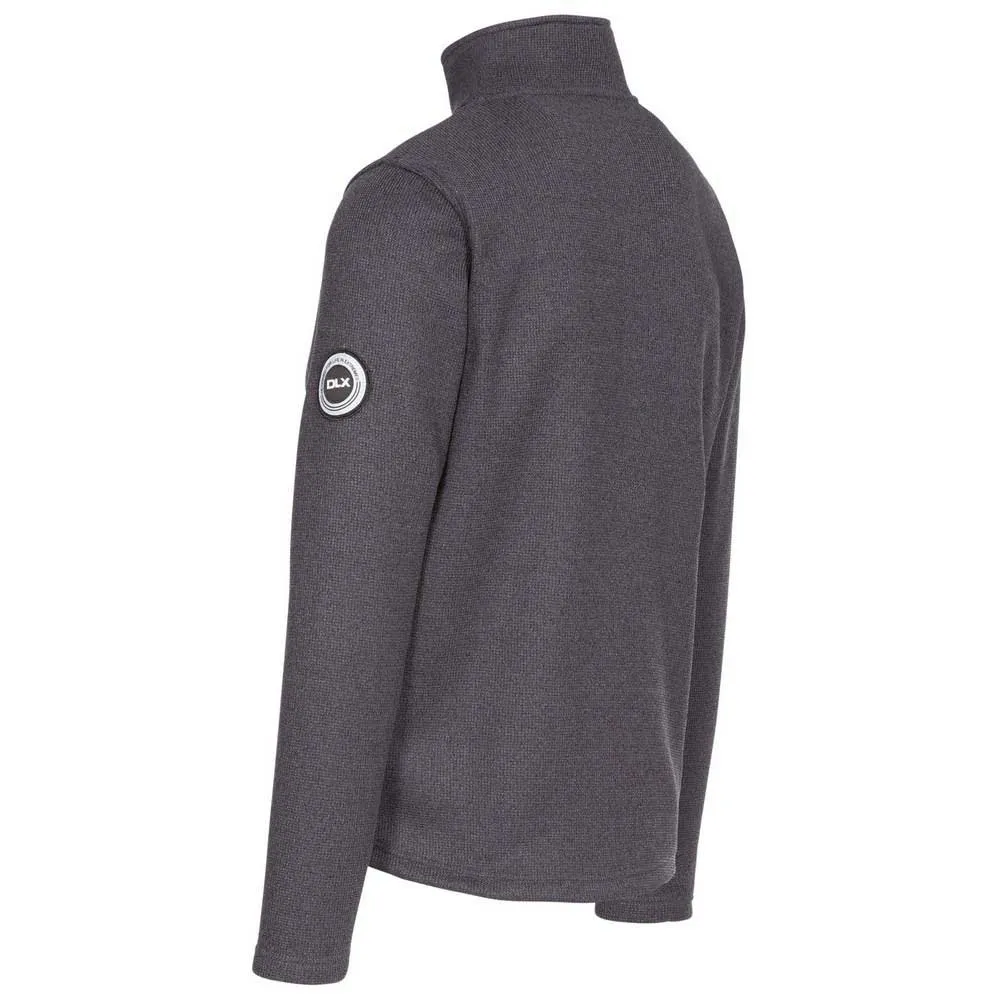 Dlx Benson Fleece, Black marl Dlx Benson Fleece, Black marl