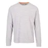 Dlx Callum Langarm-t-shirt, Platinum marl