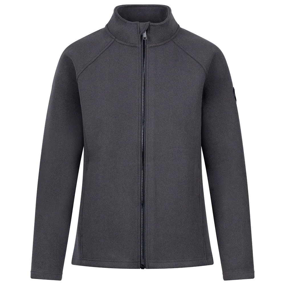 Dlx Darcy Fleece Mit Durchgehendem Reißverschluss, Grey marl Dlx Darcy Fleece Mit Durchgehendem Reißverschluss, Grey marl