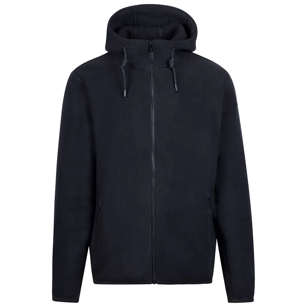 Dlx Eugene Fleece Mit Durchgehendem Reißverschluss, Black Dlx Eugene Fleece Mit Durchgehendem Reißverschluss, Black