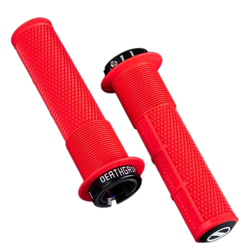 DMR Deathgrip 2 Flanged Thin Griffe, Red, One Size DMR Deathgrip 2 Flanged Thin Griffe, Red, One Size