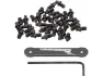DMR Moto X FlipPin Ersatzpins für Plattformpedale, Schwarz, one_size