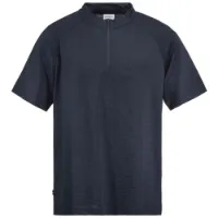 Dolomite Cristallo merino Zip Kurzarm-t-shirt Dolomite Cristallo merino Zip Kurzarm-t-shirt