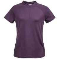 Dolomite Cristallo merino Zip Kurzarm-t-shirt
