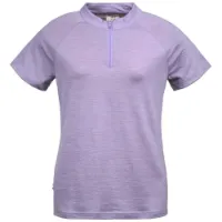 Dolomite Cristallo merino Zip Kurzarm-t-shirt Dolomite Cristallo merino Zip Kurzarm-t-shirt