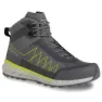 Gunmetal grey / lime green