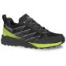 Black / lime green