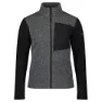 Grey melange / black