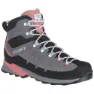 Pewter grey / coral red
