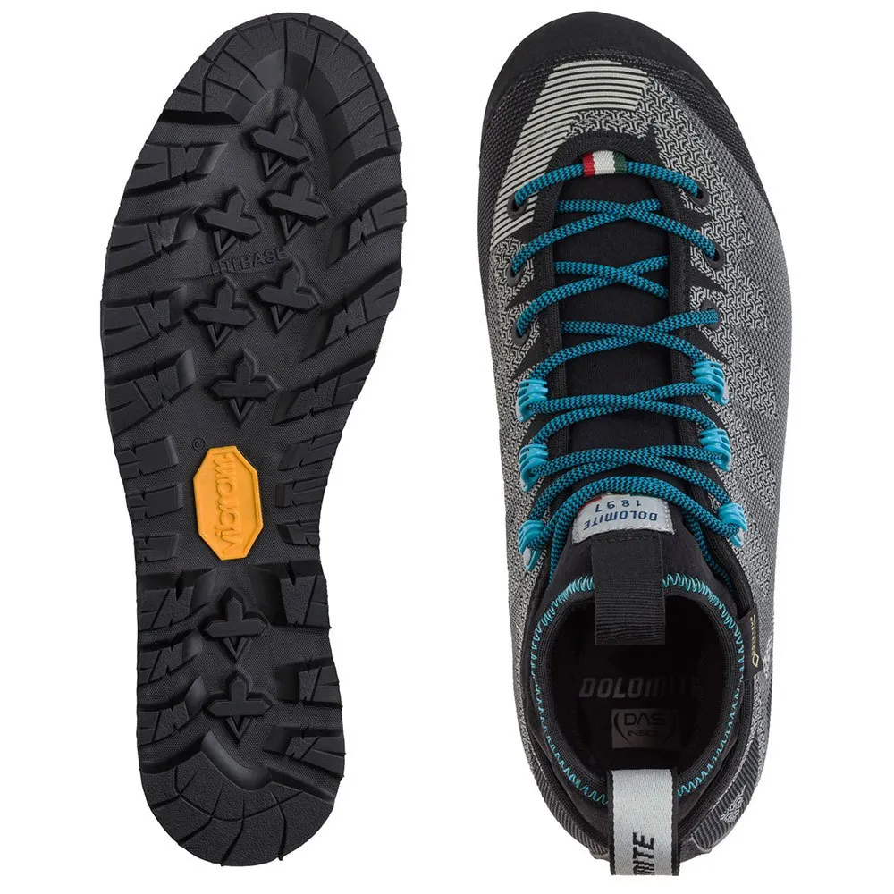 Dolomite Veloce Goretex Zustiegsschuhe, Pewter grey / lake blue Dolomite Veloce Goretex Zustiegsschuhe, Pewter grey / lake blue