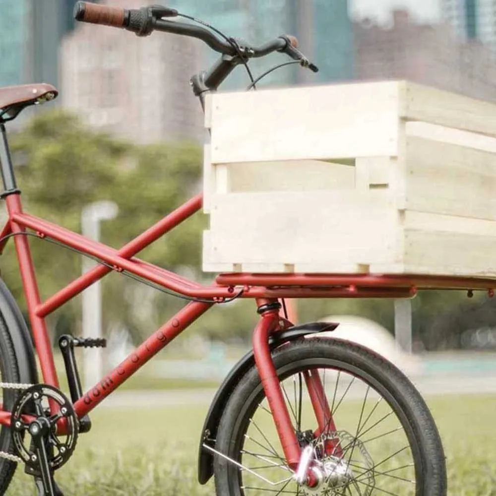 Dom Cargo Fahrrad, Red, One Size Dom Cargo Fahrrad, Red, One Size