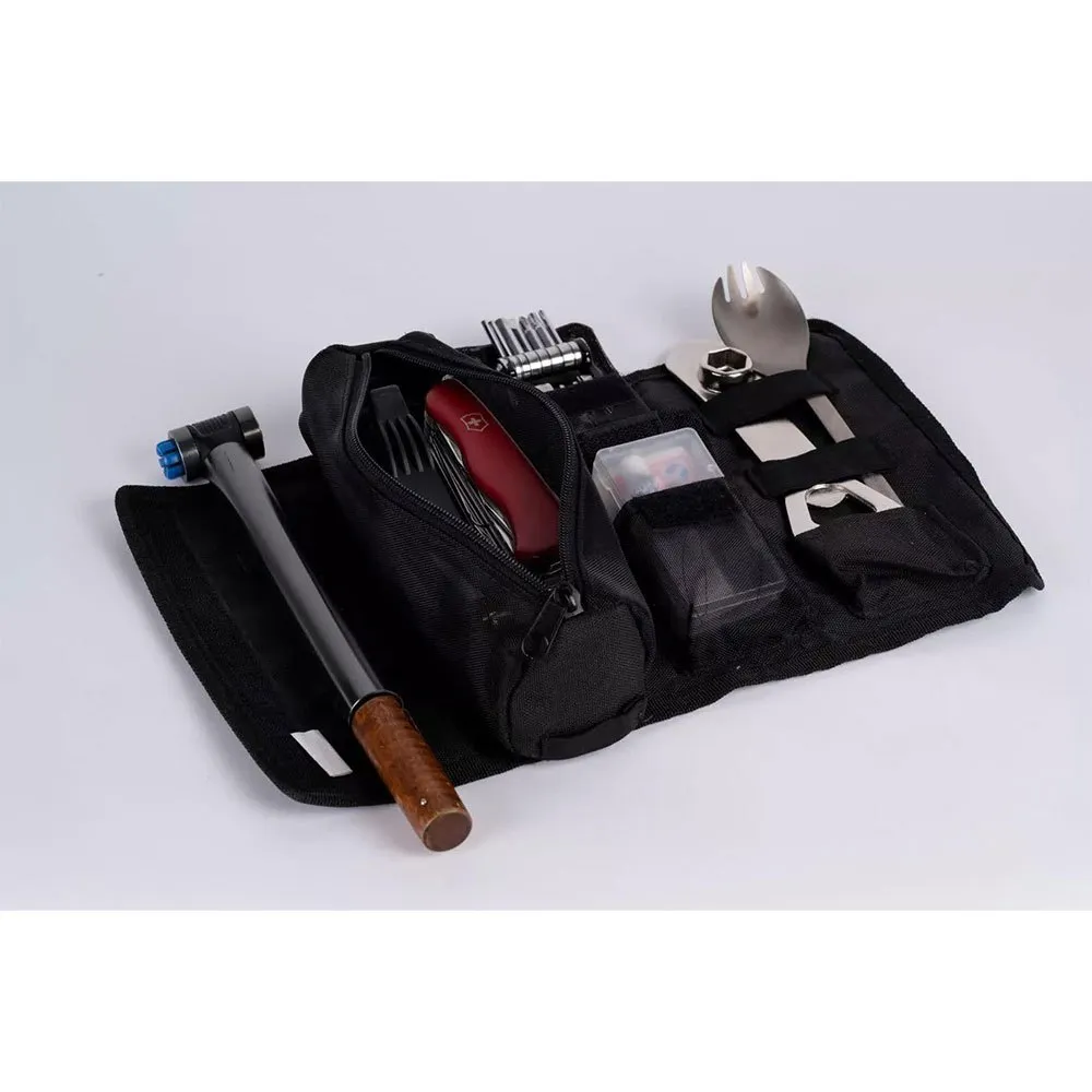 Dom Monkii Wedge V Gepäckträgertasche, Black, One Size Dom Monkii Wedge V Gepäckträgertasche, Black, One Size