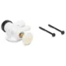 Dometic Toilettenwasserventilset, White / black, One Size