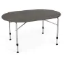 Dometic Zero Concrete Oval Tisch, Brown, One Size