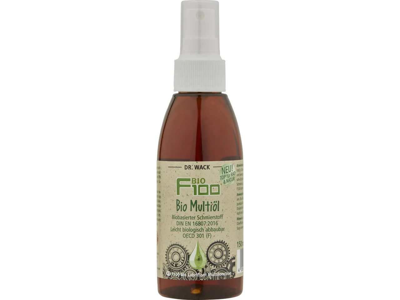 Dr. Wack F100 Bio Multiöl, Sprühflasche, 150ml Dr. Wack F100 Bio Multiöl, Sprühflasche, 150ml