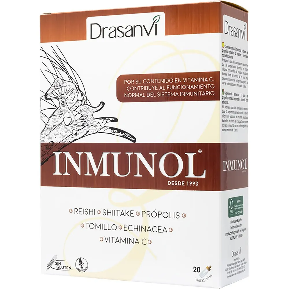 Drasanvi Inmunol 20x10ml Fläschchen, Multicolour, One Size Drasanvi Inmunol 20x10ml Fläschchen, Multicolour, One Size