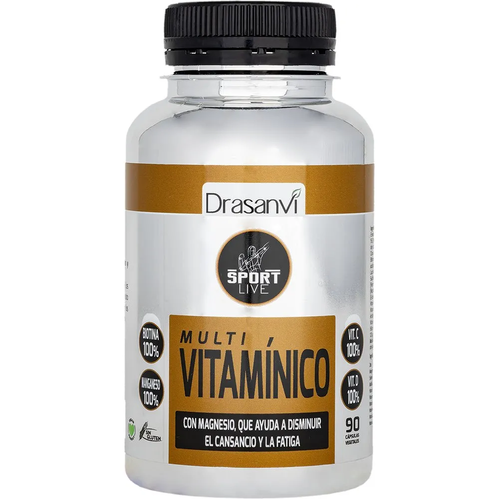 Drasanvi Multivitamin Sport Live Kapseln 90 Einheiten, Multicolour, One Size Drasanvi Multivitamin Sport Live Kapseln 90 Einheiten, Multicolour, One Size
