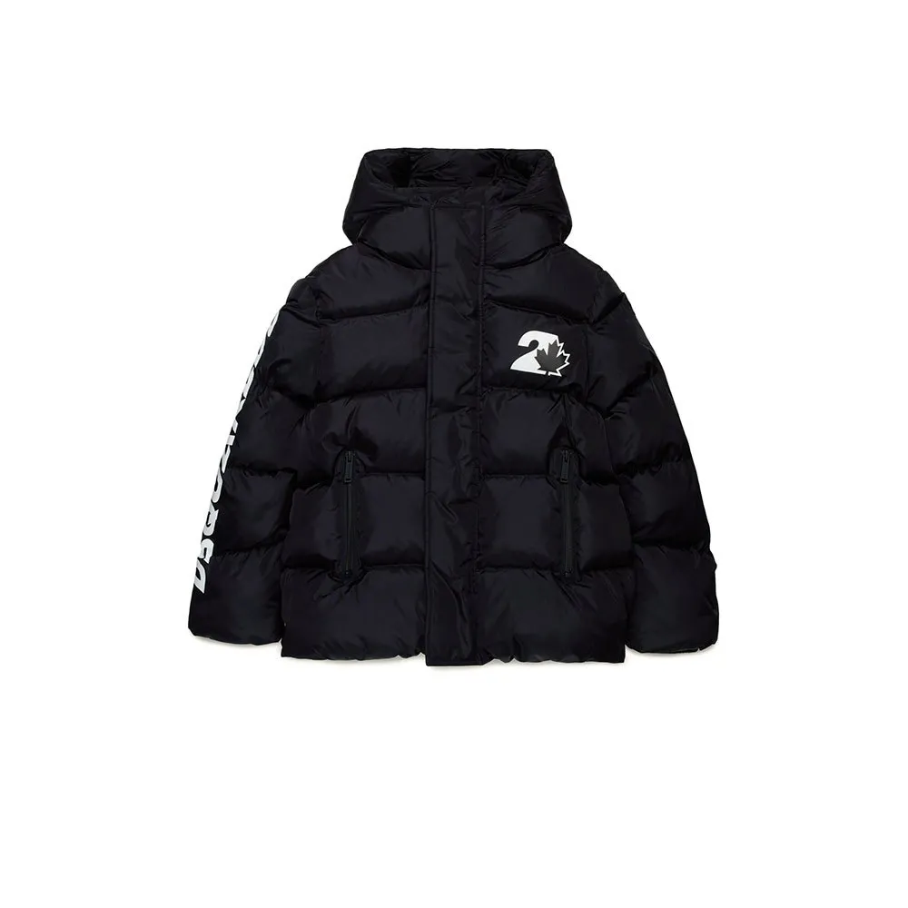 Dsquared2 Dq2449 Jacke, Black, 6Y Dsquared2 Dq2449 Jacke, Black, 6Y