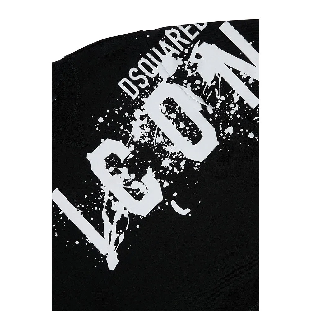 Dsquared2 Relax Icon Sweatshirt, Black, 10Y Dsquared2 Relax Icon Sweatshirt, Black, 10Y