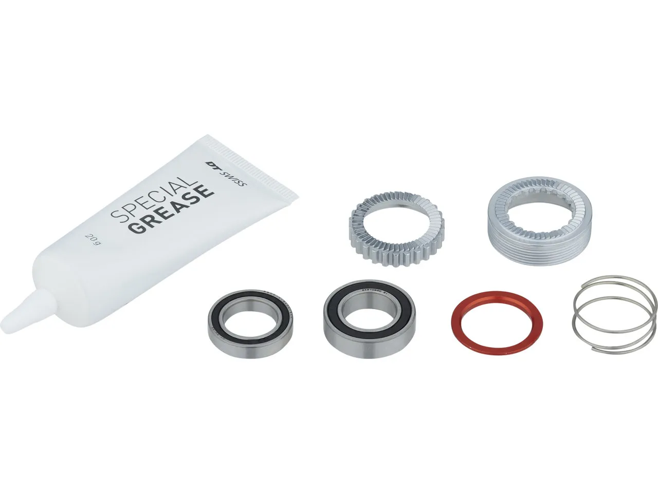 DT Swiss 180 EXP Freilauf Wartungskit, Silver, One Size DT Swiss 180 EXP Freilauf Wartungskit, Silver, One Size