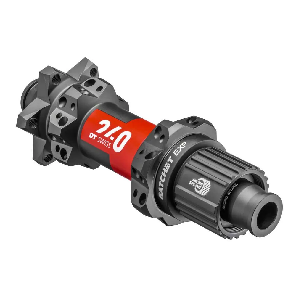 DT Swiss 240 Classic Disc Cl Boost Exp 36t Shimano Micro Spline Hinterradnabe, Black / red, 28H, 12 x 157mm DT Swiss 240 Classic Disc Cl Boost Exp 36t Shimano Micro Spline Hinterradnabe, Black / red, 28H, 12 x 157mm
