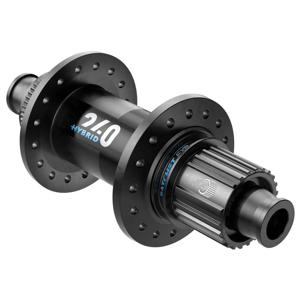 DT Swiss 240 Disc Cl Boost Shimano Micro Spline Hinterradnabe, Black, 32H, 12 x 148mm