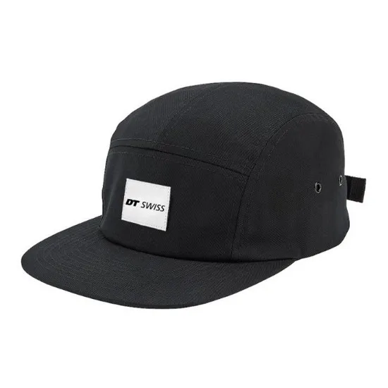 DT Swiss 5 Panel Kappe, Black DT Swiss 5 Panel Kappe, Black