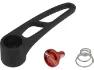 DT Swiss Aluminium-Hebel für RWS Achsen, Schwarz-rot, MTB