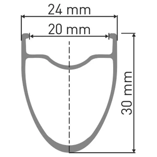 DT Swiss Ar 1600 Spline 30 700 Wts Cl Disc Tubeless Rennrad-vorderrad, Black, 12 x 100mm DT Swiss Ar 1600 Spline 30 700 Wts Cl Disc Tubeless Rennrad-vorderrad, Black, 12 x 100mm