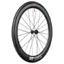 DT Swiss Arc 1100 Dicut 50 Disc Cl Tubeless + Continental Aero 111 700 X 26 Rennrad-vorderrad, Black, 12 x 100mm