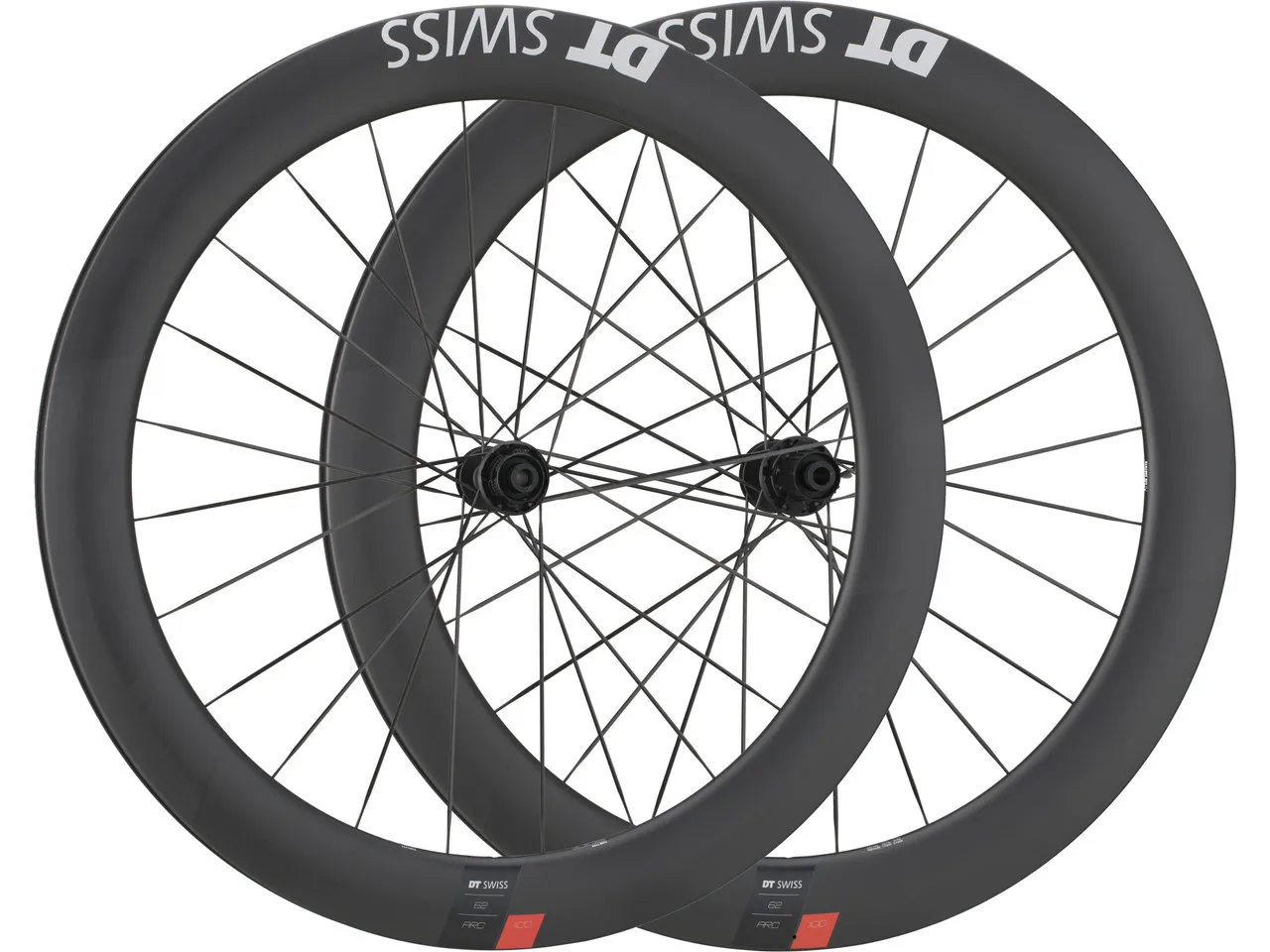 DT Swiss ARC 1100 DICUT 62 Carbon Disc Center Lock 28" Laufradsatz, Schwarz, 28" Satz (VR 12 x 100 + HR 12 x 142) Shimano DT Swiss ARC 1100 DICUT 62 Carbon Disc Center Lock 28" Laufradsatz, Schwarz, 28" Satz (VR 12 x 100 + HR 12 x 142) Shimano