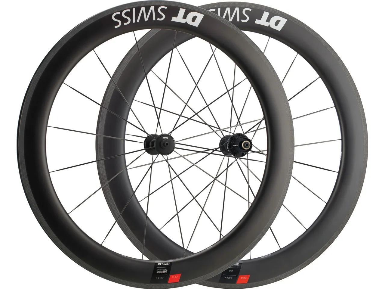 DT Swiss ARC 1100 DICUT 62 Carbon Felgenbremse 28" Laufradsatz, Schwarz, 28" Satz (VR 9 x 100 + HR 10 x 130) Shimano DT Swiss ARC 1100 DICUT 62 Carbon Felgenbremse 28" Laufradsatz, Schwarz, 28" Satz (VR 9 x 100 + HR 10 x 130) Shimano