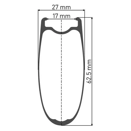 DT Swiss Arc 1100 Dicut 62 Tubeless Rennrad-vorderrad, Black, 5 x 100mm DT Swiss Arc 1100 Dicut 62 Tubeless Rennrad-vorderrad, Black, 5 x 100mm