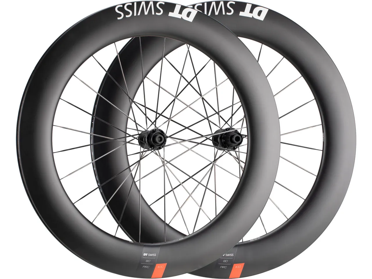 DT Swiss ARC 1100 DICUT 80 Carbon Disc Center Lock 28" Laufradsatz, Schwarz, 28" Satz (VR 12 x 100 + HR 12 x 142) Shimano DT Swiss ARC 1100 DICUT 80 Carbon Disc Center Lock 28" Laufradsatz, Schwarz, 28" Satz (VR 12 x 100 + HR 12 x 142) Shimano