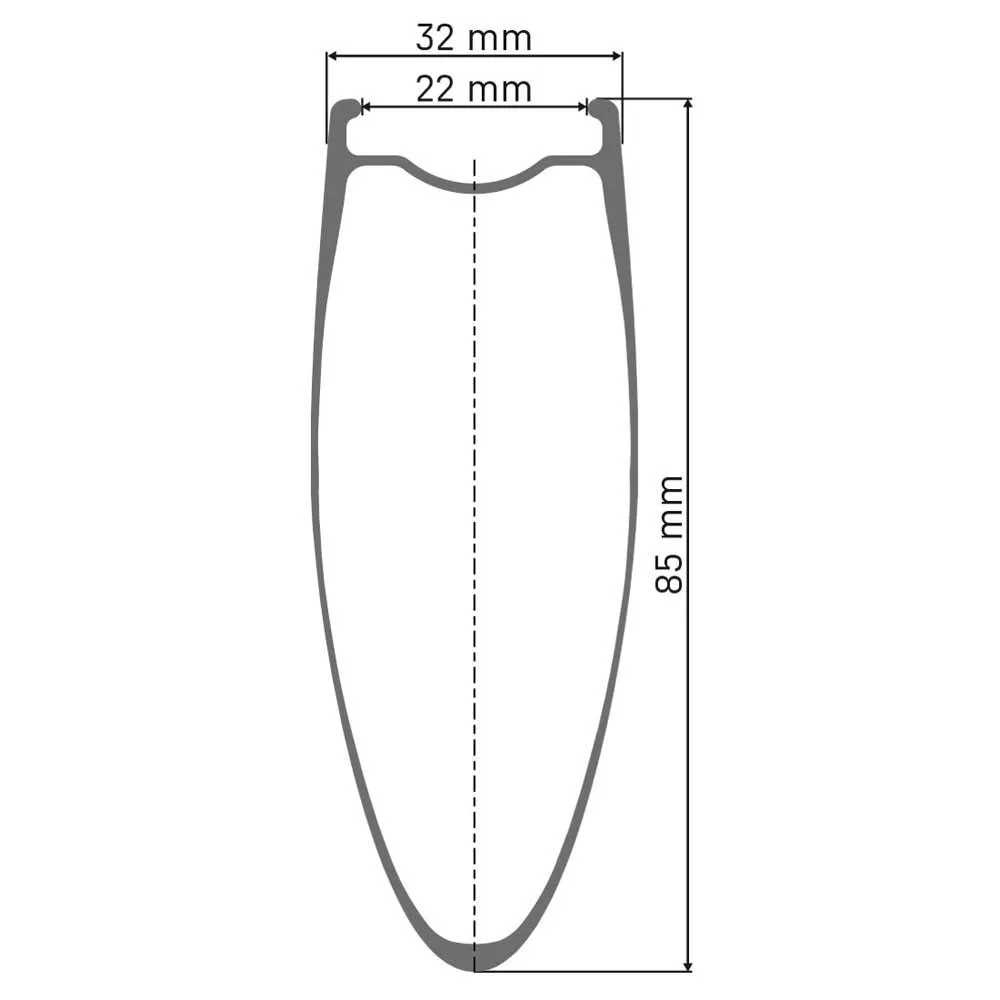 DT Swiss Arc 1100 Dicut 85 Cl Disc Tubeless Rennrad-hinterrad, Black, 12 x 142mm, Shimano/Sram HG