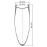 DT Swiss Arc 1100 Dicut 85 Cl Disc Tubeless Rennrad-hinterrad, Black, 12 x 142mm, Shimano/Sram HG