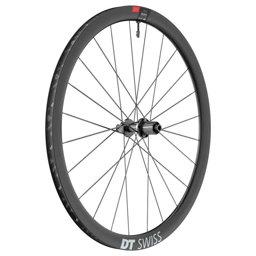 DT Swiss Arc 1100 Dicut Db 38 Cl Disc Tubeless Rennrad-hinterrad DT Swiss Arc 1100 Dicut Db 38 Cl Disc Tubeless Rennrad-hinterrad