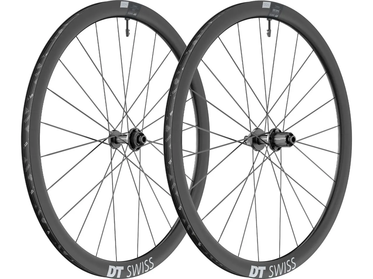 DT Swiss ARC 1400 DICUT 38 Disc Center Lock 28" Laufradsatz, Schwarz DT Swiss ARC 1400 DICUT 38 Disc Center Lock 28" Laufradsatz, Schwarz