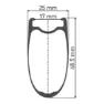 DT Swiss Arc 1400 Dicut 48 29´´ Tubeless Hinterrad, Black, 5 x 130mm, Shimano/Sram HG