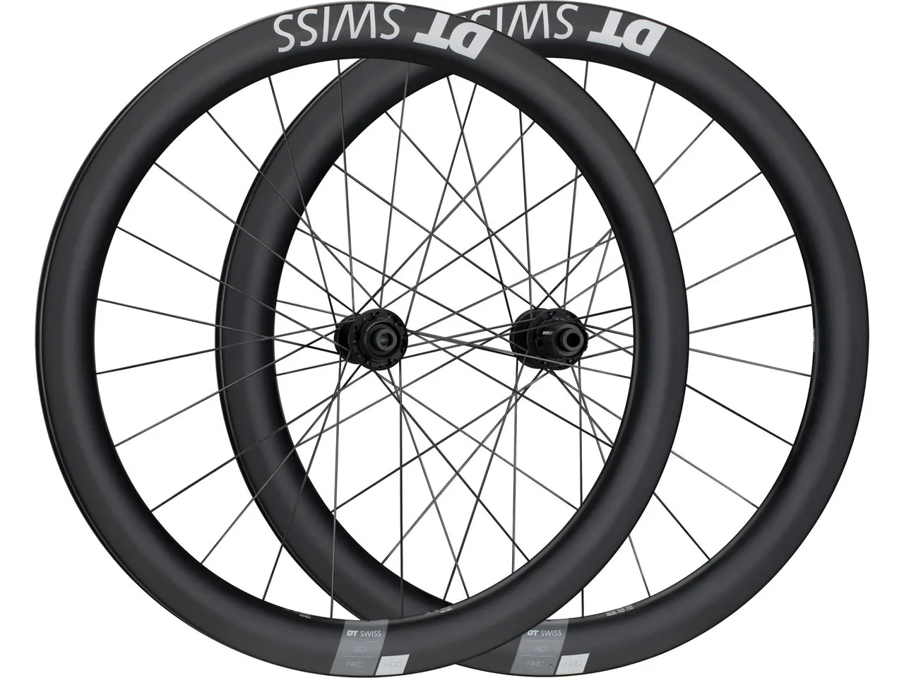 DT Swiss ARC 1400 DICUT 50 Carbon Disc Center Lock 27,5" Laufradsatz, Schwarz, 27.5" Satz (VR 12 x 100 + HR 12 x 142) Shimano DT Swiss ARC 1400 DICUT 50 Carbon Disc Center Lock 27,5" Laufradsatz, Schwarz, 27.5" Satz (VR 12 x 100 + HR 12 x 142) Shimano
