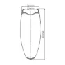 DT Swiss Arc 1400 Dicut 80 Cl Disc Tubeless Rennrad-vorderrad